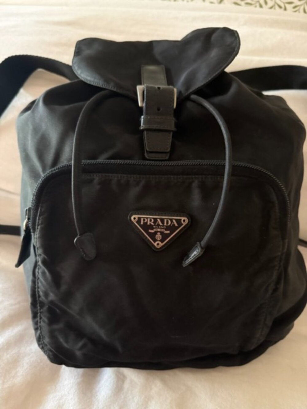 Prada Black Backpack